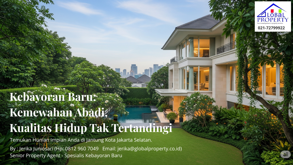 Dijual Jl Wijaya Kebayoran Baru