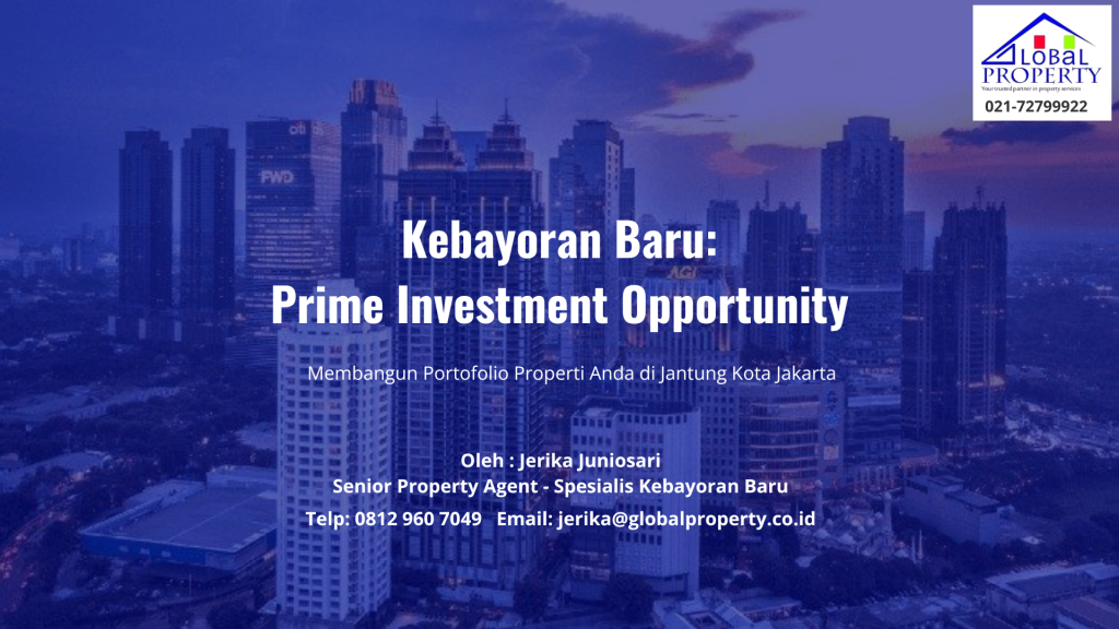 Dijual Jl Wijaya Kebayoran Baru